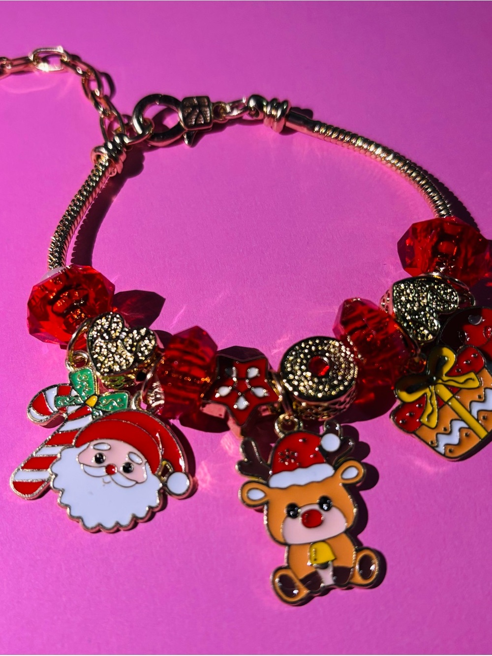 Christmas Charm Bracelet